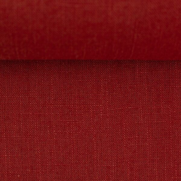 Leinenmischung burgundy – Bild 2