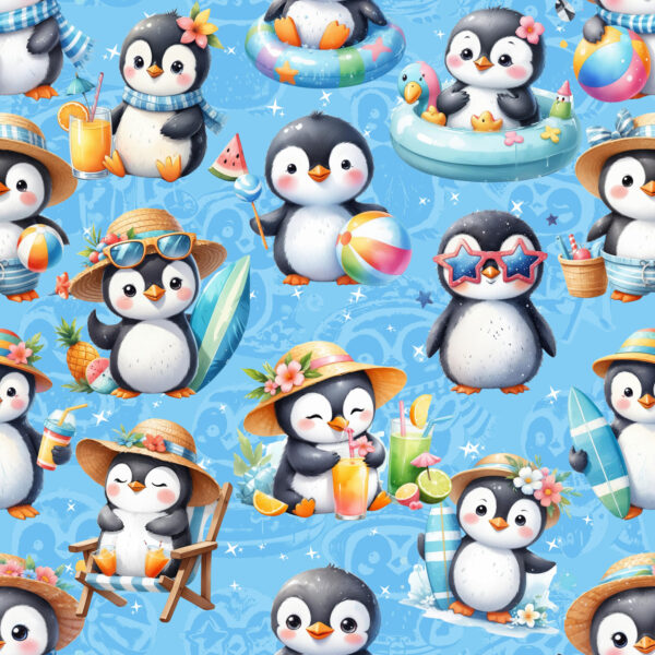 Baumwolljersey, Pinguins