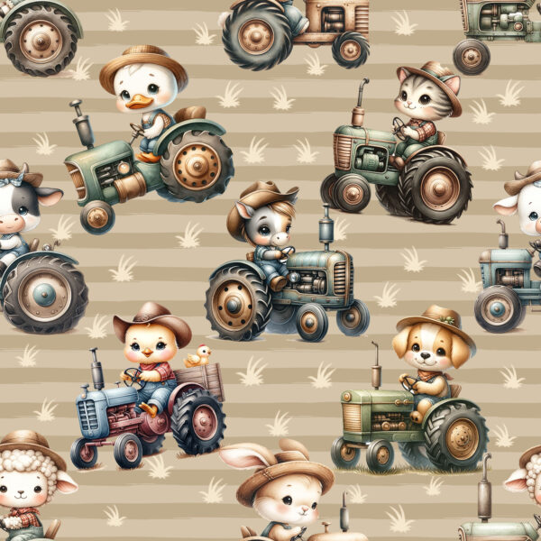 Baumwolljersey, cute farmers