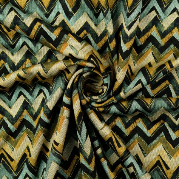 Strickjersey Zickzack – Bild 2