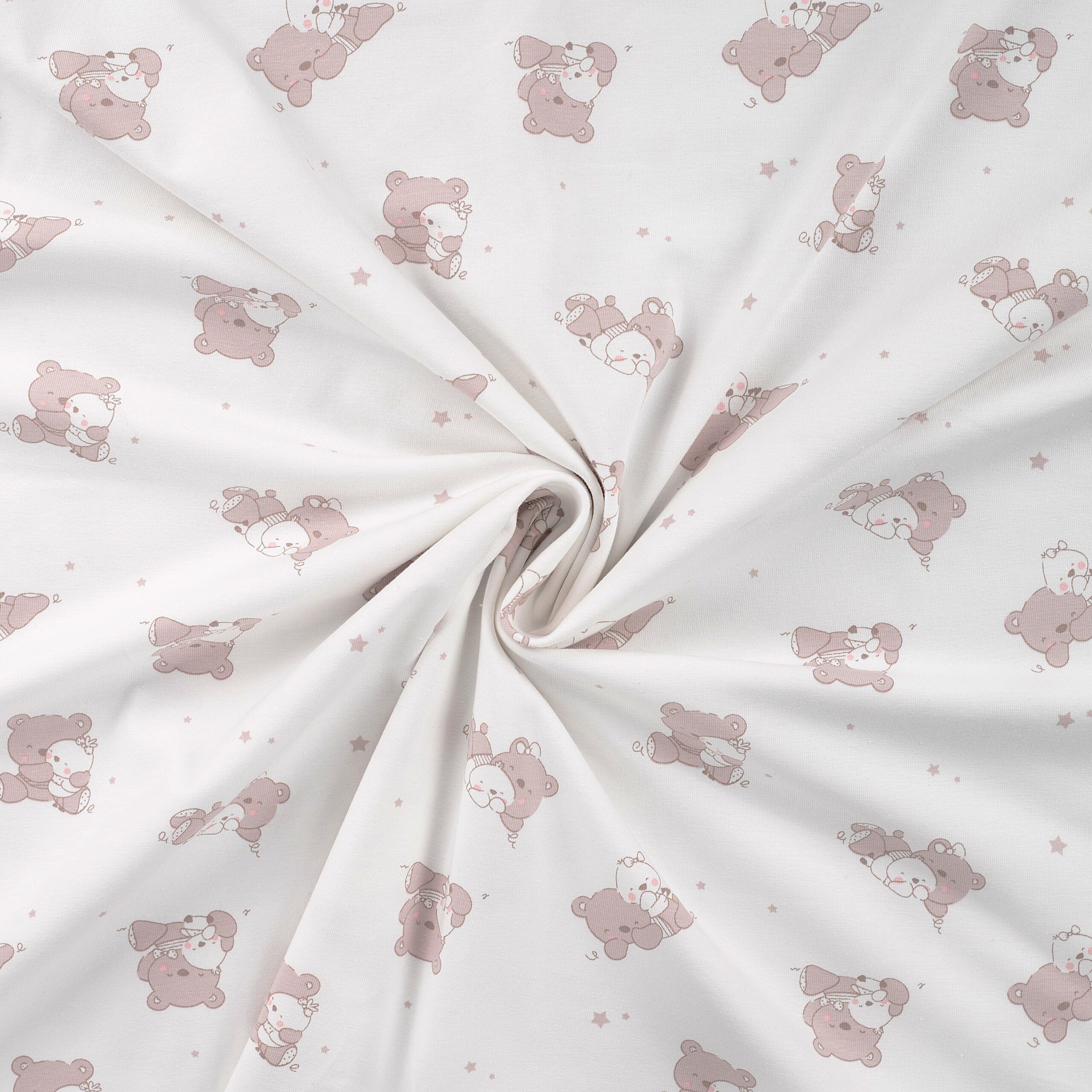 Baumwolljersey Kuschelbär